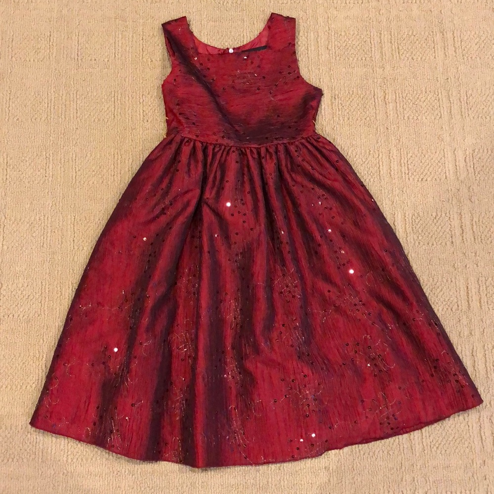 Red dress-like new!